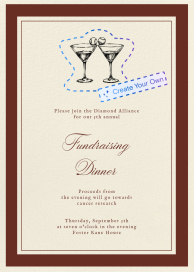 Chunky Border (Custom Magic Art) - Business Event Invitation by Paperless Post