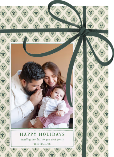 Tied Together Photo - Christmas Card by Martha Stewart