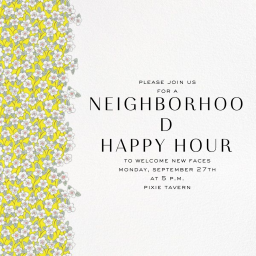 Ffion - Get-Together Invitation by Liberty