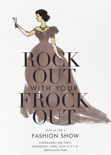 Frocks Out by Derek Blasberg