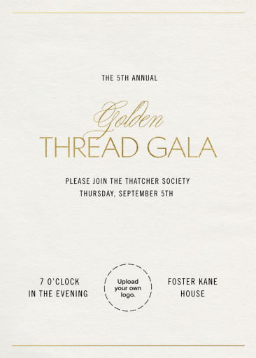 Lissome Line - Business Event Invitation by Paperless Post