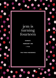 Ballooned - Birthday Invitation by kate spade new york