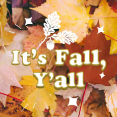 It’s Fall, Y’all