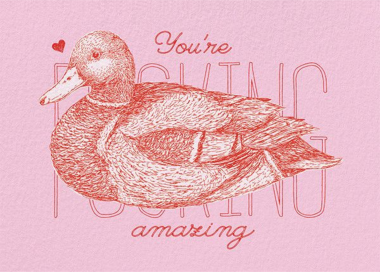 Ducking Amazing - Greeting Card by Paperless Post