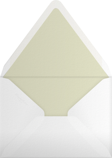 Photo Triple Frame Holiday Card Envelope