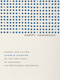 Hannukah Dots by Paperless Post