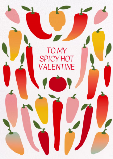 Pepper Party - Valentine's Day Card by Hartland Cards