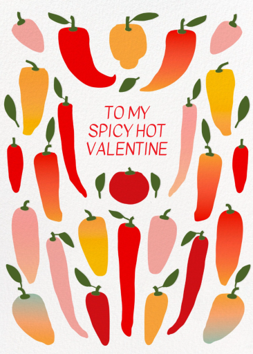 Pepper Party - Greeting Card by Hartland Cards