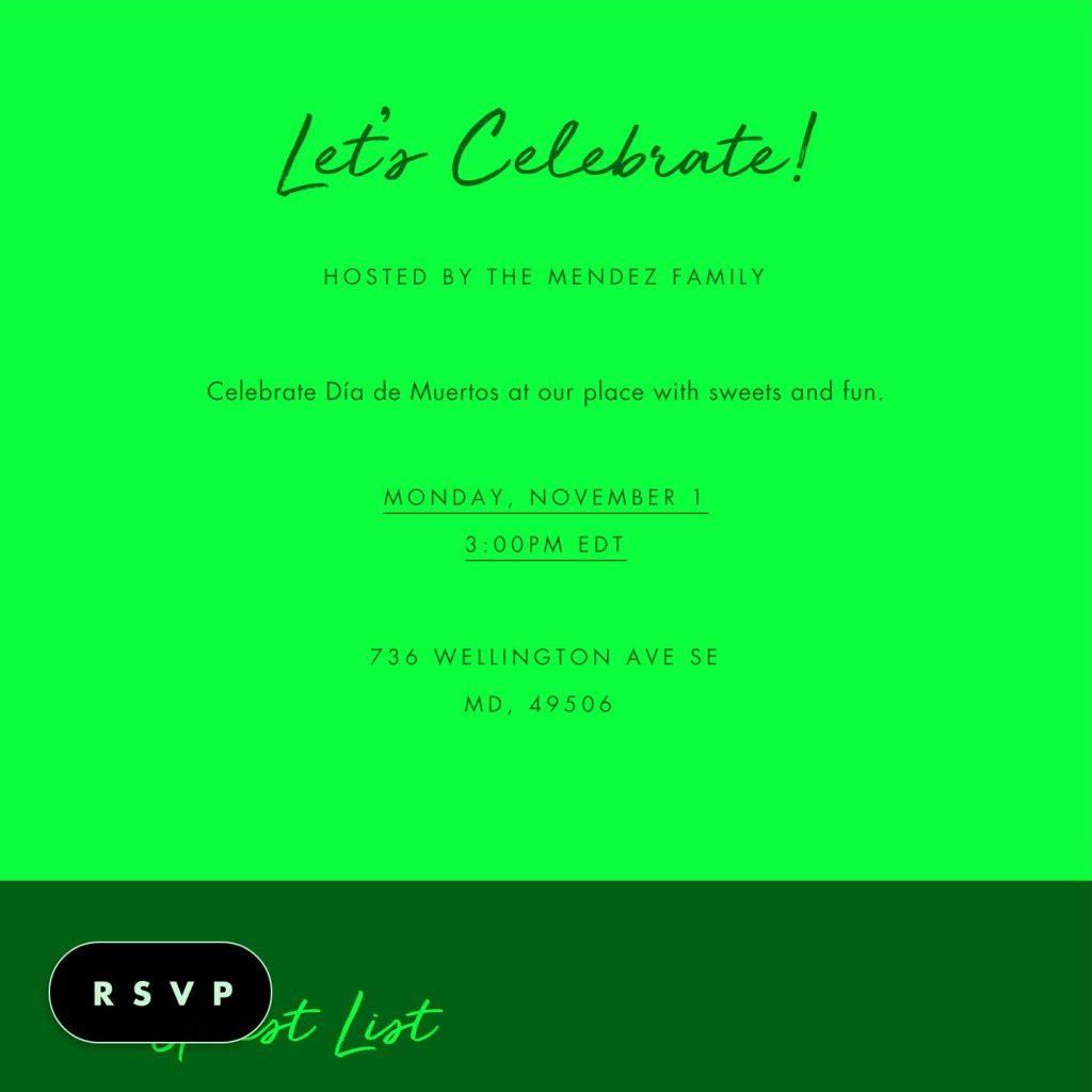 Paperless Post Flyer Free, easy, customizable event pages