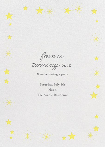 Stars Over Tiny Town by Little Cube