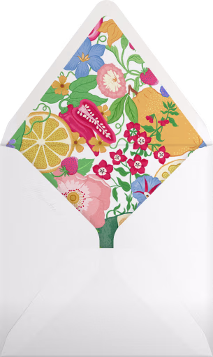 Fruit and Friends - Liberty Envelope