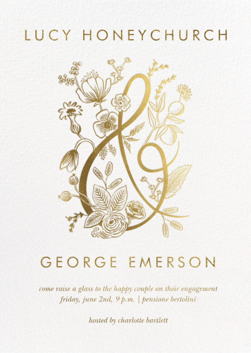 Colette Ampersand - Engagement Party Invitation by Rifle Paper Co.