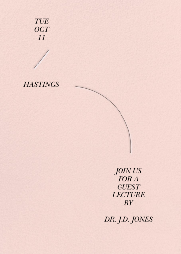 Andante - Seminar Invitation by Paperless Post