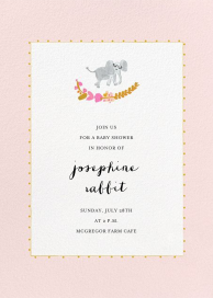 Miss Ella Funt - Baby Shower Invitation by Mr. Boddington's Studio