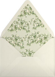 Botanical Border - Sketch Design Studio Envelope