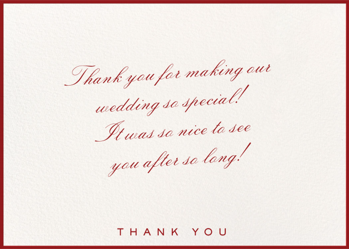 Minimalist Blue Border Invitation