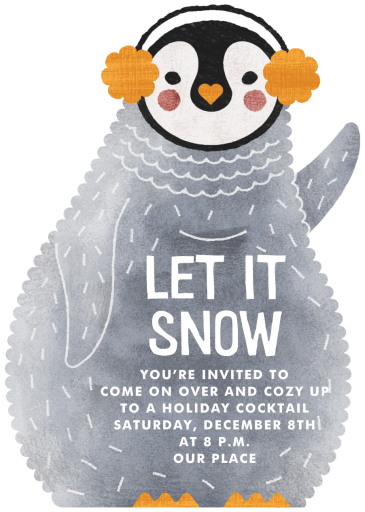 Ice and Cozy - Winter Party Invitation by Paperless Post