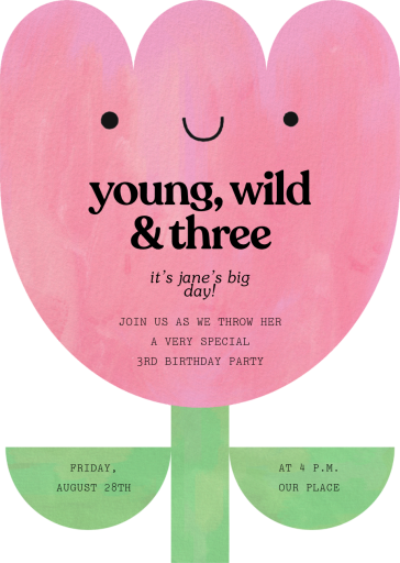 Fun in Bloom - Invitation by Paperless Post