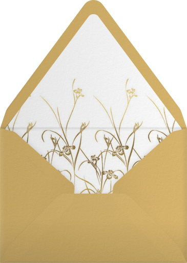 Golden Garden (Invitation) - Carolina Herrera Envelope