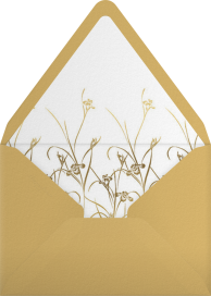 Golden Garden (Invitation) - Carolina Herrera Envelope