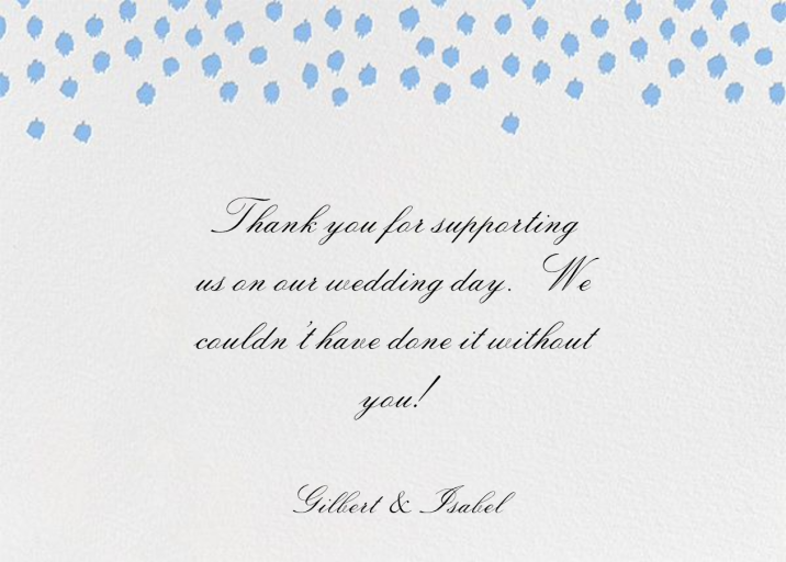 Ikat Dot (thank you) - Stationery by Oscar de la Renta