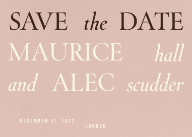 In Writing by Paperless Post