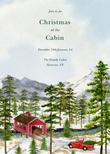 Christmas Farm - Invitation by Felix Doolittle