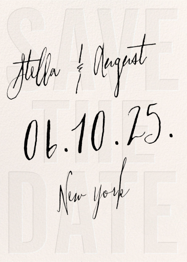 Elegant Script - Invitation by Paperless Post
