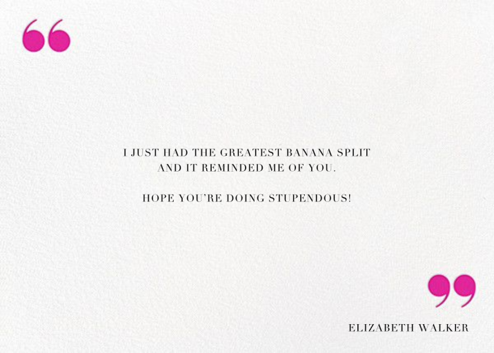 Quotes and Monogram - Stationery by kate spade new york