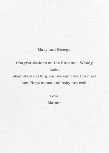 Baby Faces (Christian Robinson) by Red Cap Cards - Back