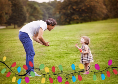 Lights Twisted on Dasher's Paw - Christmas Card by Mr. Boddington's Studio