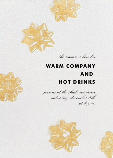 Mylar Stars - Invitation by Paperless Post