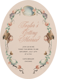 Shells and Roses by Open Sea Design Co.