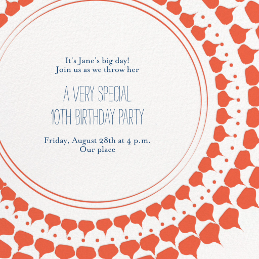 Spec in Capri - Birthday Invitation by Mr. Boddington's Studio