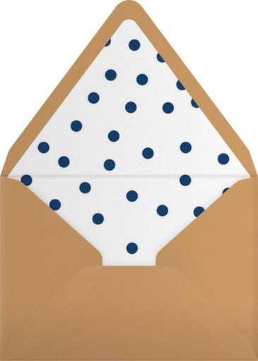 Tricolor Birthday - Sugar Paper Envelope