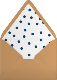 Tricolor Birthday - Sugar Paper Envelope