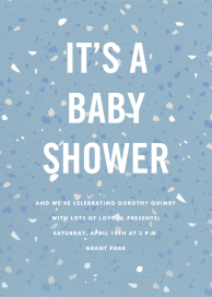 Terrazzo - Baby Shower Invitation by Paperless Post