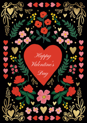 Juliet Heart - Valentine's Day Card by Rifle Paper Co.