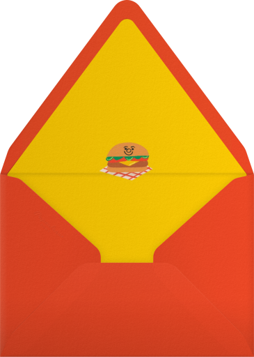 Friendly BBQ - Tess Smith-Roberts Envelope