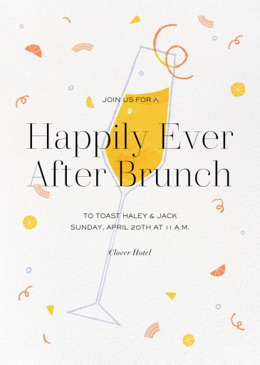 Mimosa Mama - Wedding Brunch Invitation by Paperless Post