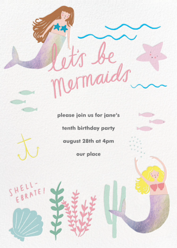 Mermaids in Waiting by Meri Meri