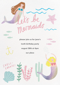 Mermaids in Waiting by Meri Meri