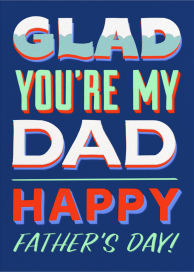 Happy Dad - Father's Day Card by Hello!Lucky