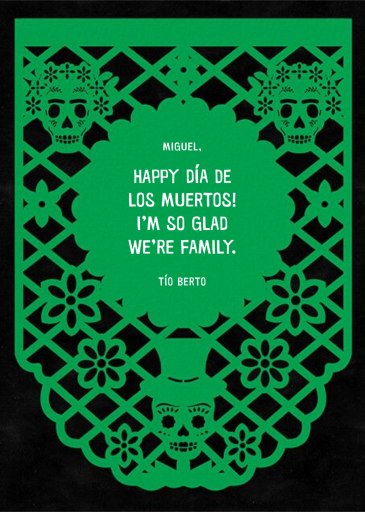 Qué Hermosa - Día de los Muertos Card by Paperless Post