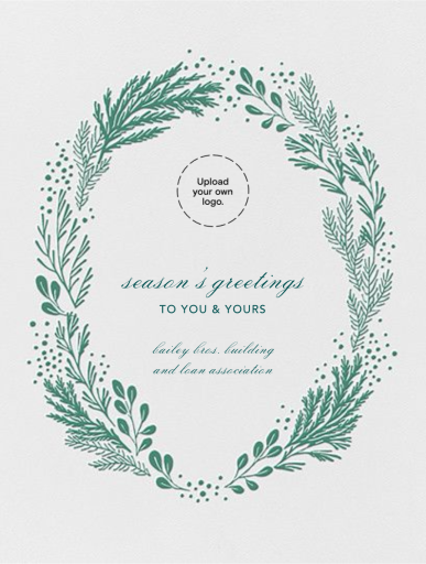 Winter Garden - Holiday Card by Paperless Post