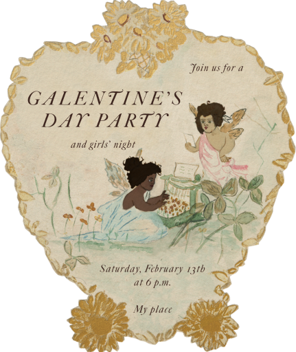 Cupid’s Club - Invitation by John Derian