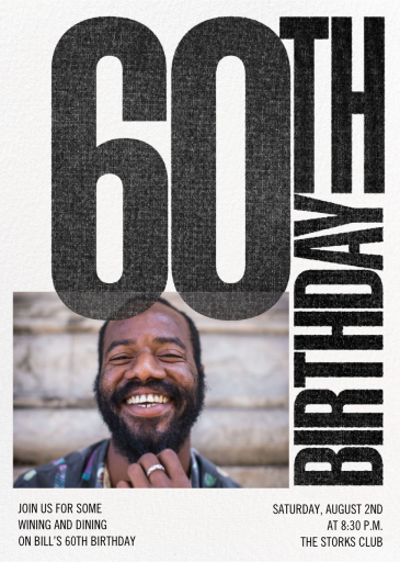 Biggie Photo - Birthday Invitation by Paperless Post