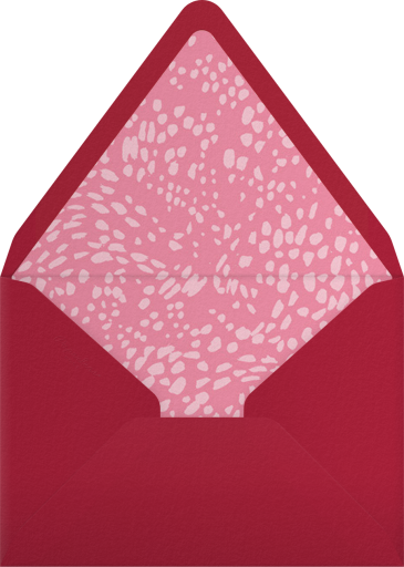 Festive Watercolor Cocktails - Happy Menocal Envelope