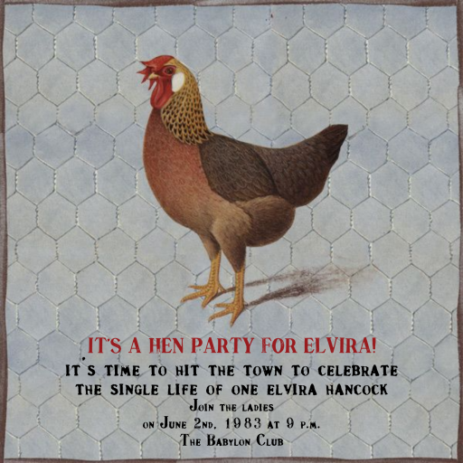 Hen - Sympathy Card by John Derian
