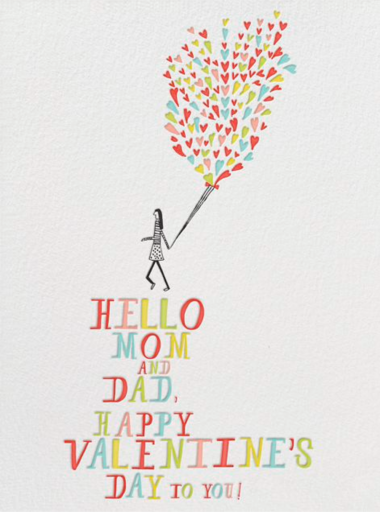 Look at Those Balloons - Valentine's Day Card by Mr. Boddington's Studio